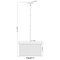 Z-Lite Carnaby Pendant, 5-Light, 18.25 In.W x 11.25 In.H, Modern Gold/Clear Ribbed 7504P18-MGLD - alternate 7